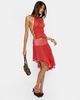 Lioness Legacy Midi Skirt Tomato Polka - 2