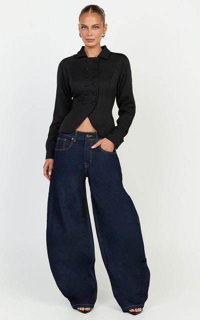 Lioness Lioness - Horseshoe Jean in Dark Denim