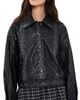 Lioness Lioness Angel Faux Leather Jacket Midnight - 1