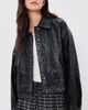 Lioness Lioness Angel Faux Leather Jacket Midnight - 2