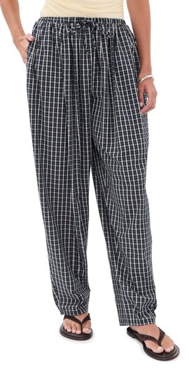 Lioness Lioness Aura Pants Navy Lemon Plaid