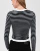 Lioness Lioness Barbie Long Sleeve Crop Top Midnight Stripe - 3