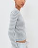 Lioness Lioness Barbie Long Sleeve Top Sky Blue Stripe - 5