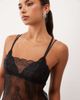 Lioness Lioness barely there lace cami in black - 1