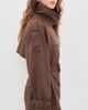 Lioness Lioness Blanc Trench Coat Chocolate - 4