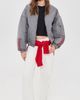 Lioness Lioness Bloom Bomber Jacket Titanium - 5