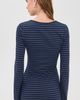 Lioness Lioness Bloom Dress Black Navy Stripe - 3