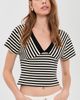 Lioness Lioness Bloom Icon Tee Onyx Stripe - 2