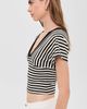 Lioness Lioness Bloom Icon Tee Onyx Stripe - 4