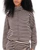 Lioness Lioness Bloom Knit Jacket Beige Chocolate Stripe - 1
