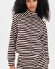Lioness Lioness Bloom Knit Jacket Beige Chocolate Stripe - 2