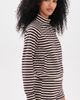 Lioness Lioness Bloom Knit Jacket Beige Chocolate Stripe - 4