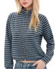 Lioness Lioness Bloom Knit Jacket Grey/Blue Stripe - 1