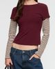 LIONESS LIONESS Bloom Layered Long Sleeve T-Shirt - 1