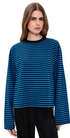 Lioness Lioness Bloom Long Sleeve Cobalt Stripe