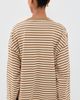 Lioness Lioness Bloom Long Sleeve Tee Chocolate Stripe - 3
