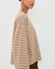 Lioness Lioness Bloom Long Sleeve Tee Chocolate Stripe - 4