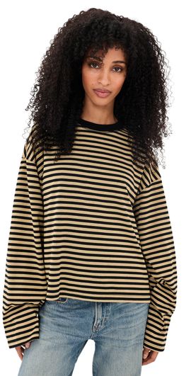 Lioness Lioness Bloom Long Sleeve Tee Sahara Ink Stripe