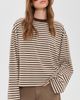 Lioness Lioness Bloom Long Sleeve Tee Sorbet Cocoa Stripe - 2