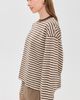 Lioness Lioness Bloom Long Sleeve Tee Sorbet Cocoa Stripe - 4