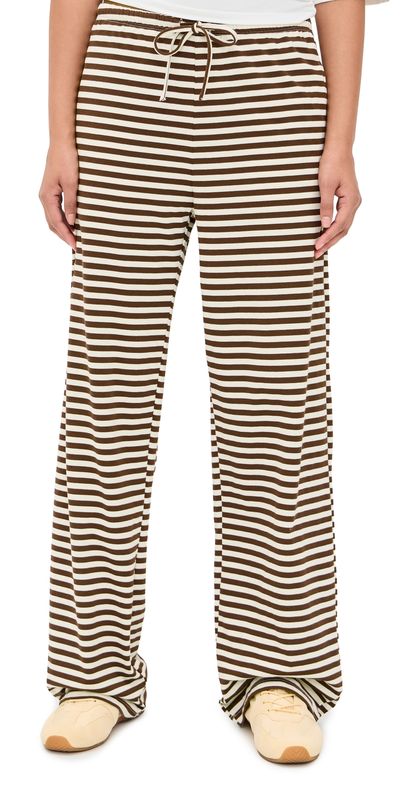 Lioness Lioness Bloom Pants DARK CHOCOLATE STRIPE