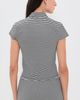 Lioness Lioness Bloom Peephole Tee Arctic Ink Stripe - 3