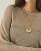 Lioness Lioness Bloom Sheer Oversized Long Sleeve Top in Gold, Women's at Urban Outfitters - 2