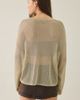 Lioness Lioness Bloom Sheer Oversized Long Sleeve Top in Gold, Women's at Urban Outfitters - 5
