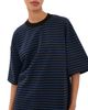 Lioness Lioness Bloom Short Sleeve Tee Black Navy Stripe - 1