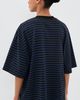 Lioness Lioness Bloom Short Sleeve Tee Black Navy Stripe - 3