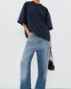 Lioness Lioness Bloom Short Sleeve Tee Black Navy Stripe - 5