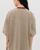 Lioness Lioness Bloom Short Sleeve Tee Sorbet Cocoa Stripe - 3