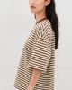 Lioness Lioness Bloom Short Sleeve Tee Sorbet Cocoa Stripe - 4