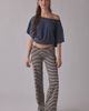 Lioness Lioness Bloom Stripe Side-Tie Pants in Cream, Women's at Urban Outfitters - 5