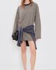 Lioness Lioness Bloom T-Shirt Mini Dress Beige Stripe - 6