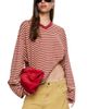 Lioness Lioness Bloom V Neck Long Sleeve Top - 1
