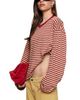 Lioness Lioness Bloom V Neck Long Sleeve Top - 5