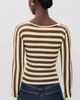 Lioness Lioness Blooming Long Sleeve Tee Sorbet Cocoa Stripe - 4
