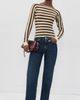Lioness Lioness Blooming Long Sleeve Tee Sorbet Cocoa Stripe - 6