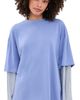 Lioness Lioness Bottega Layered Shirt Persian Jewel - 1