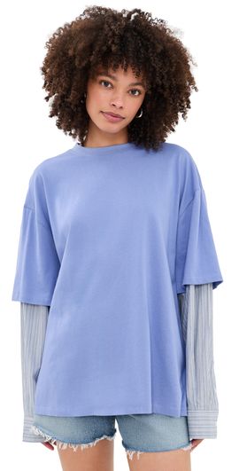 Lioness Lioness Bottega Layered Shirt Persian Jewel