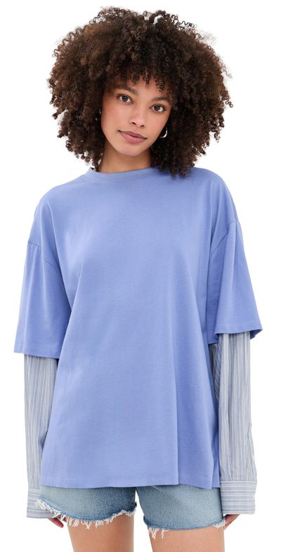 Lioness Lioness Bottega Layered Shirt Persian Jewel