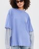 Lioness Lioness Bottega Layered Shirt Persian Jewel - 2