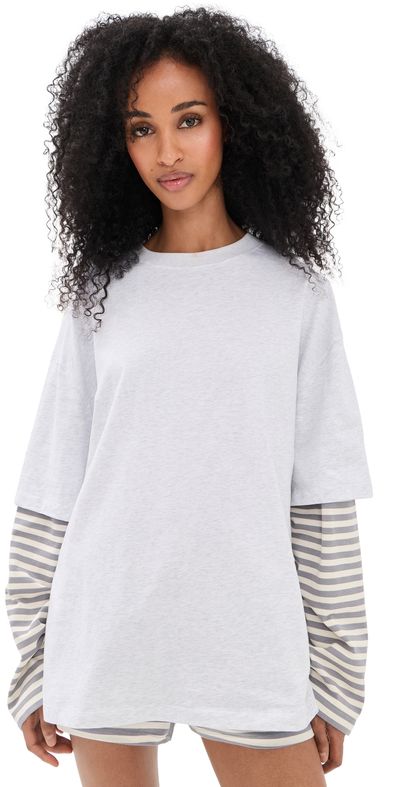 Lioness Lioness Bottega Shirt Ash Stripe