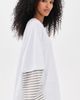 Lioness Lioness Bottega Shirt Ash Stripe - 4