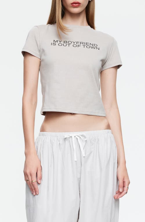 LIONESS LIONESS Boyfriend Graphic Baby Tee