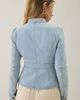 Lioness Lioness Brooklyn Denim Military Jacket in Light Blue, Women's at Urban Outfitters - 3