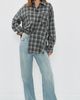 Lioness Lioness Clarity Shirt Slate Plaid - 5