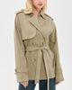 Lioness Lioness Cropped Trencherous Coat Tan - 2