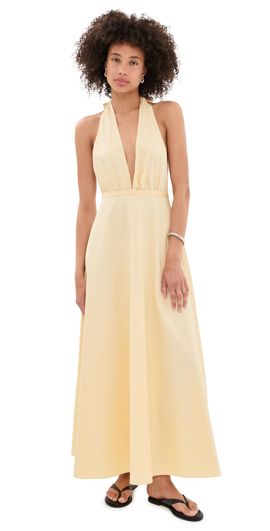 Lioness Lioness District Maxi Dress Lemon